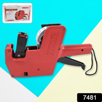 Handheld 8-Digit Plastic Price Tag Gun – Ideal for Retail & Market Price Tagging