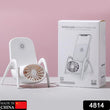 Portable Mobile Phone Holder Fan – Handheld, Multi-Function (Battery Not Include)